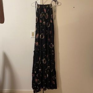 Free people maxi flower dress